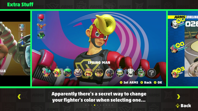 Illustration for article titled How To Change Outfit Colors In Arms, And Other Tips